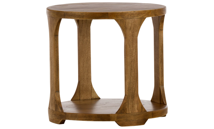 Balam Round Open End Table